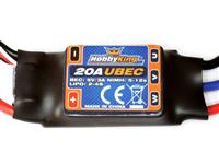 HobbyKing 20A 2-4S ESC 3A UBEC [F-20A] (SW-0908-20A)